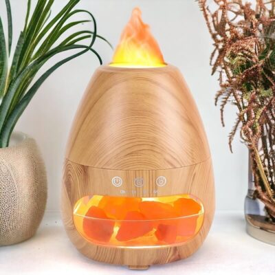 Himalaya Salzlampe mit Diffuser