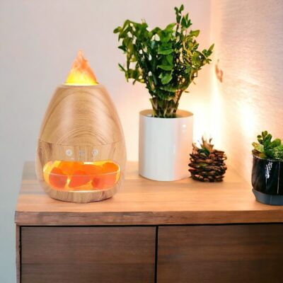 Himalaya Salzlampe mit Diffuser Bild 2