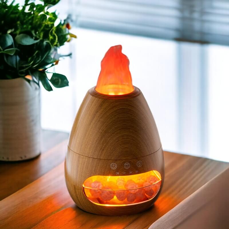 Himalaya Salzlampe mit Diffuser Bild 7