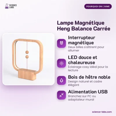 Quadratische Heng Balance Lampe Bild 3