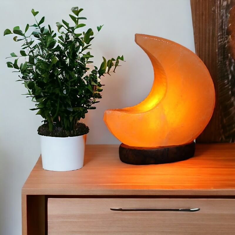 Salzlampe Mond Bild 2