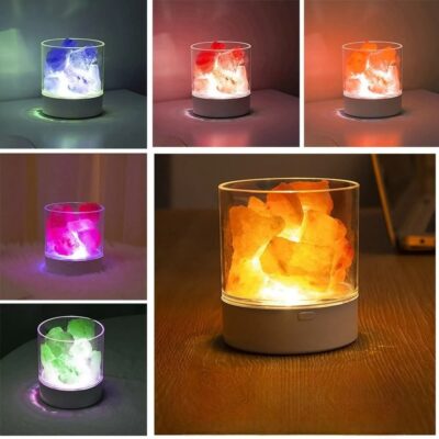 Salzlampe USB kabellos Bild 2