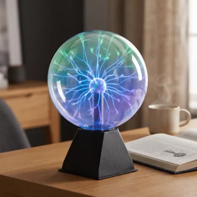 Plasmalampe Mehrfarbig 28 cm