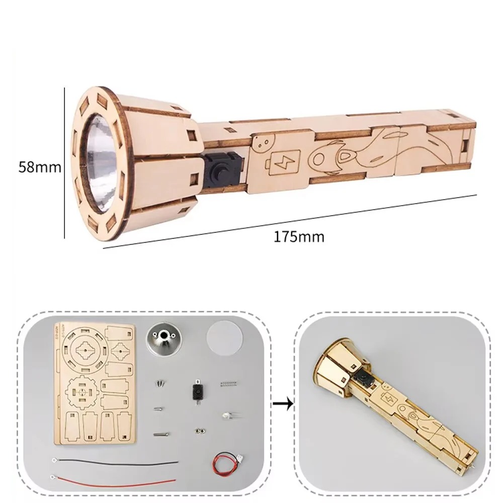 LED Taschenlampe zum Selberbauen Bild 5