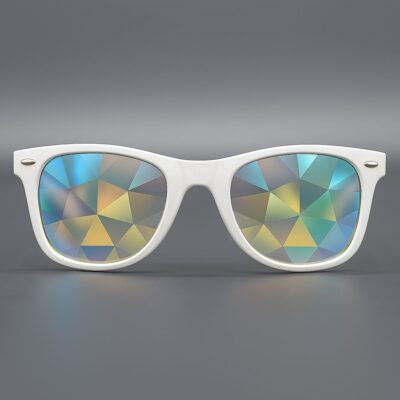 Diffraktionsbrille mit Regenbogeneffekt Bild 5