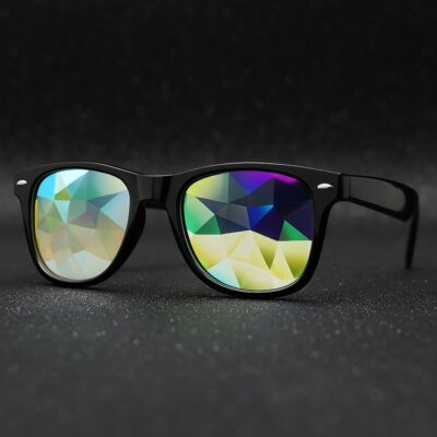 Diffraktionsbrille mit Regenbogeneffekt Bild 2