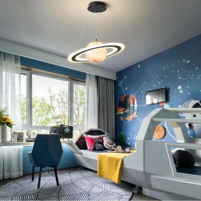 Saturn Planeten Hängelampe Bild 2