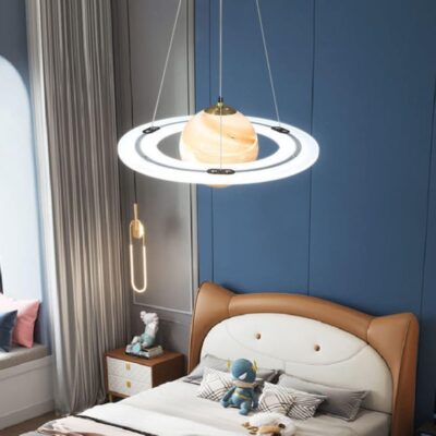 Saturn Planeten Hängelampe Bild 5