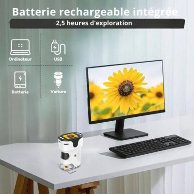 Tragbares Digitalmikroskop mit Display Bild 6