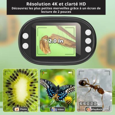 Tragbares Digitalmikroskop mit Display Bild 5