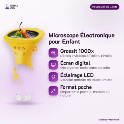 Digitales Kindermikroskop mit Bildschirm Bild 4