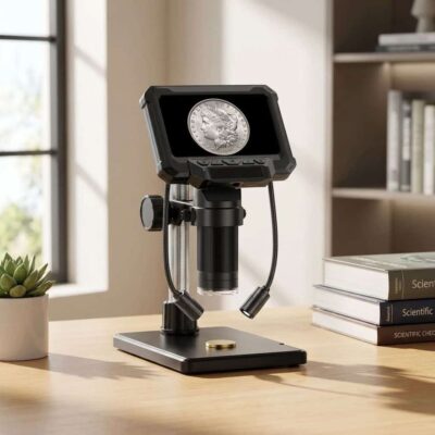 USB Digitalmikroskop mit 4,3 Zoll Display