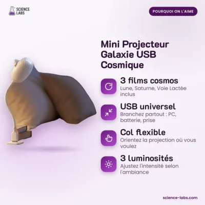 Mini Galaxy Projektor USB Bild 3