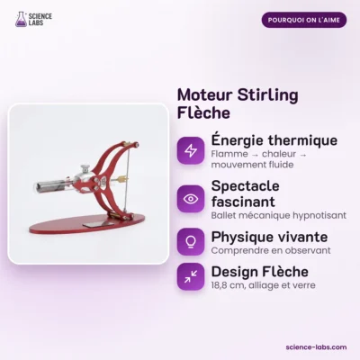 Stirlingmotor Pfeil Modell Bild 3