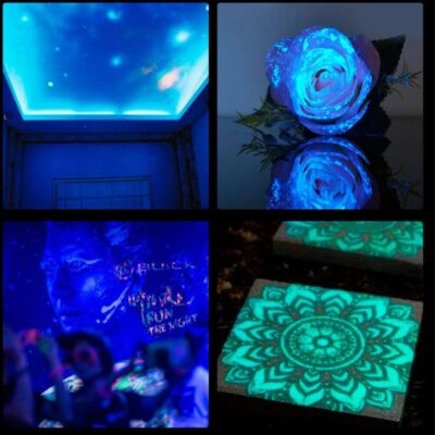 Leuchtfarbe Acryl 6er Set Bild 6