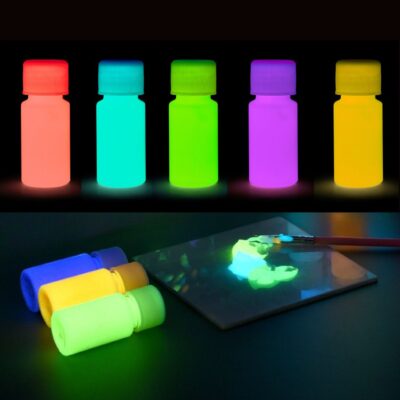 Leuchtfarbe Acryl 6er Set