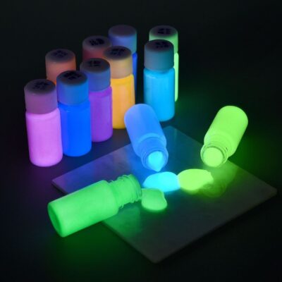 Leuchtfarbe Acryl 6er Set Bild 2