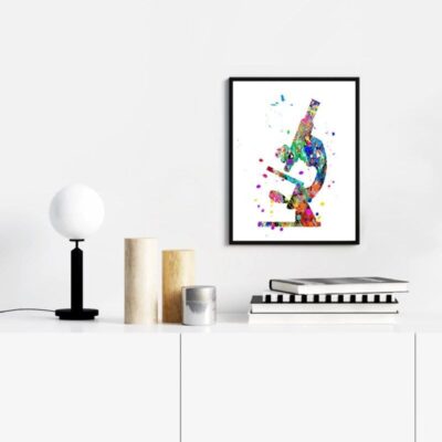 Mikroskop Poster Bild 2