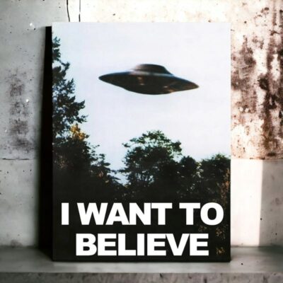 UFO Poster I Want To Believe