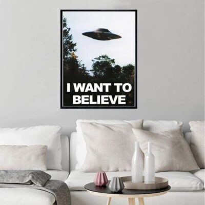 UFO Poster I Want To Believe Bild 2