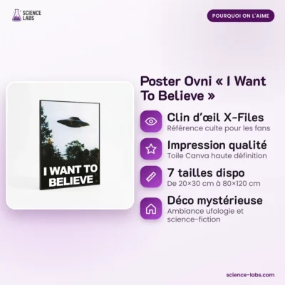 UFO Poster I Want To Believe Bild 3