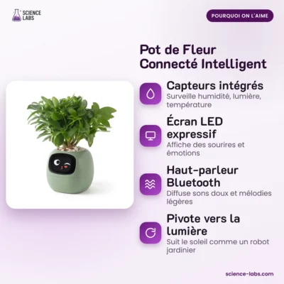 Smarter Blumentopf mit Sensoren Bild 3