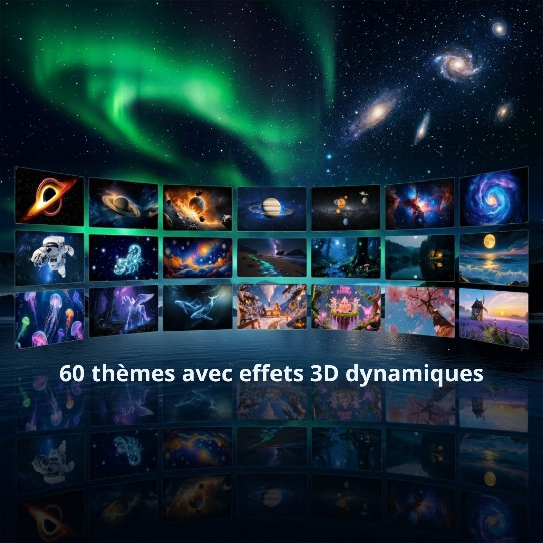 3D Galaxy Projektor mit Bluetooth Bild 8