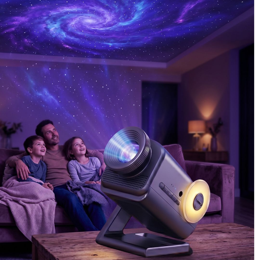 3D Galaxy Projektor mit Bluetooth