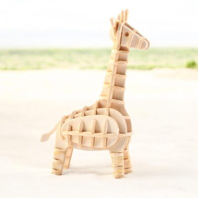 3D Holzpuzzle Tiere 5er Set Bild 6