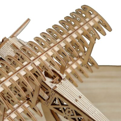 3D Holzpuzzle Flugzeug Doppeldecker Bild 6