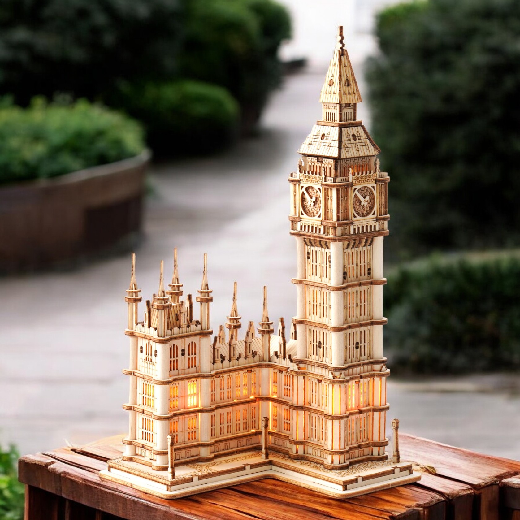 3D Holzpuzzle Big Ben LED