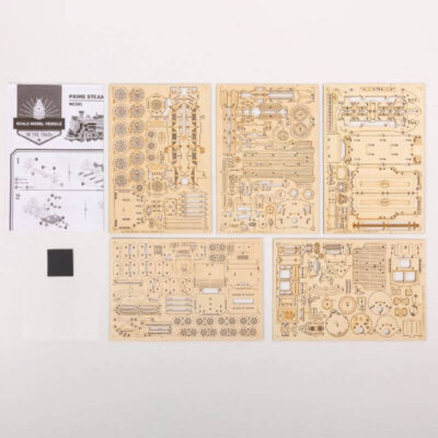 3D Holzpuzzle Lokomotive Bild 5