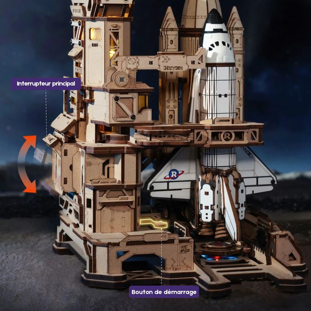 3D Holzpuzzle Space Shuttle Bild 5