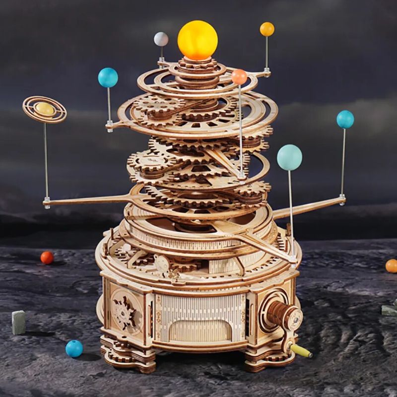 3D Holzpuzzle Sonnensystem