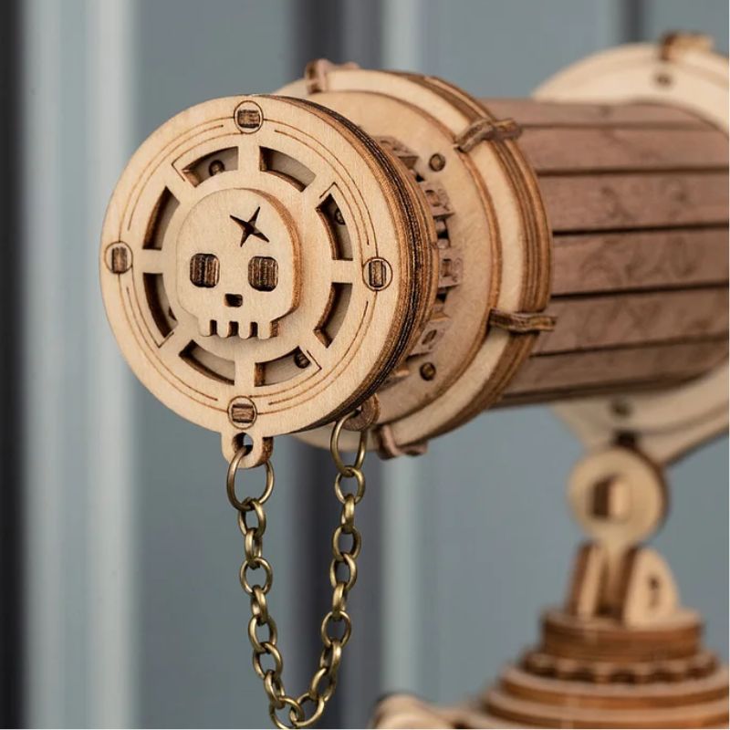 3D Holzpuzzle Teleskop Bild 6