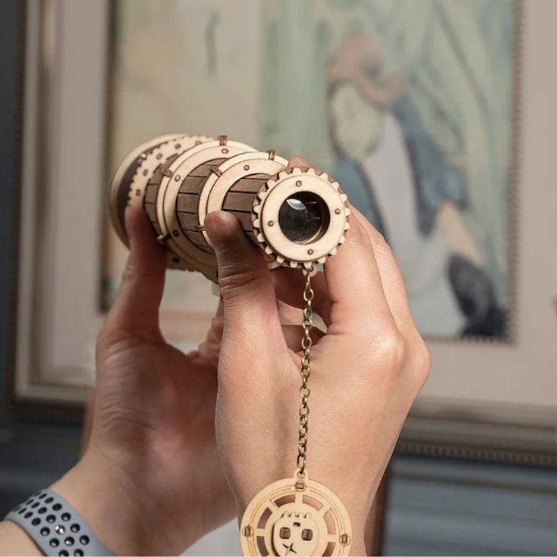 3D Holzpuzzle Teleskop Bild 7