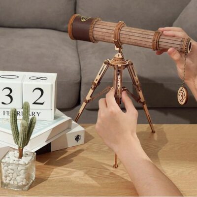3D Holzpuzzle Teleskop Bild 5