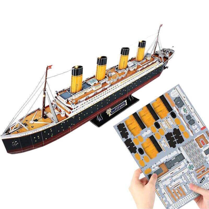 3D Puzzle Titanic mit LED Bild 5