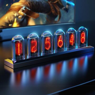 Nixie Röhren Wecker mit App