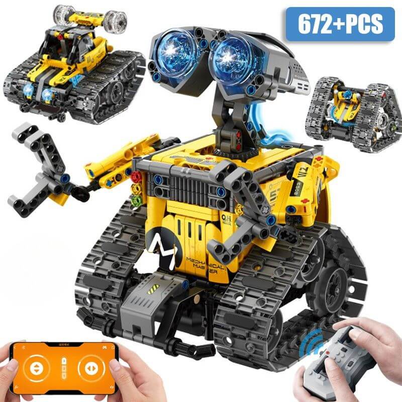 Motorisierter Roboter Bausatz 3 in 1 Bild 2