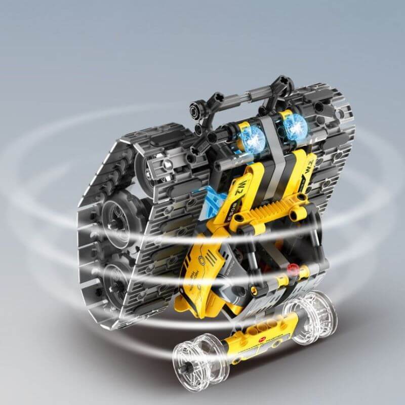 Motorisierter Roboter Bausatz 3 in 1 Bild 6