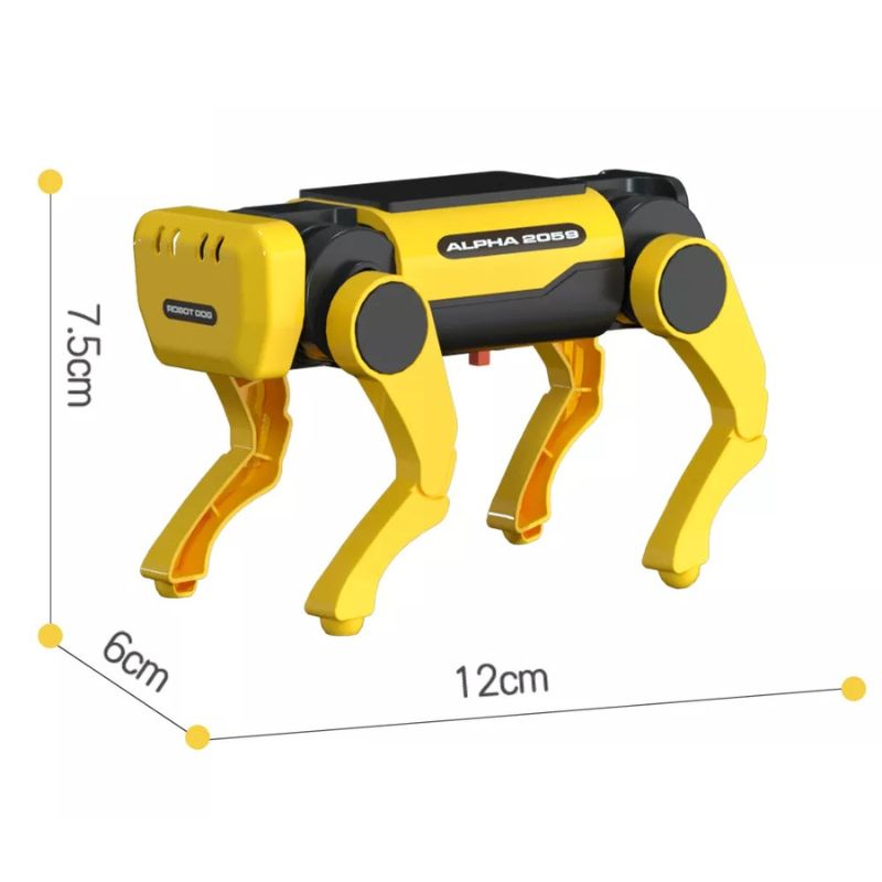 Solar Roboterhund Bausatz Bild 7