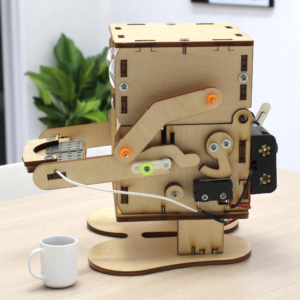 Roboter Spardose Bausatz Bild 2