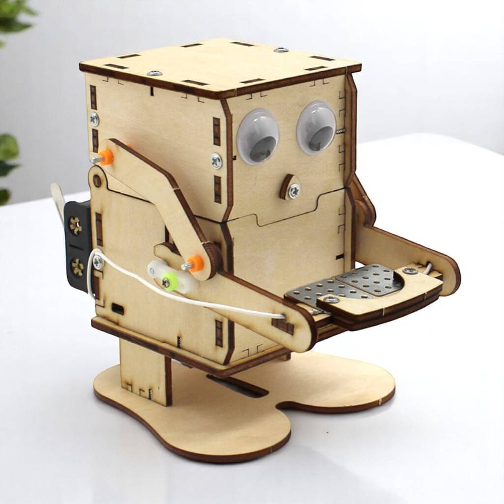 Roboter Spardose Bausatz