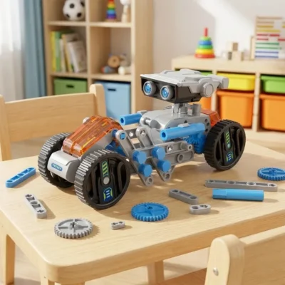 Roboter Bausatz 12 in 1 mit Akku