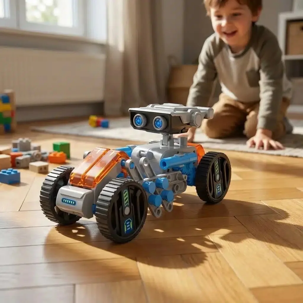 Roboter Bausatz 12 in 1 mit Akku