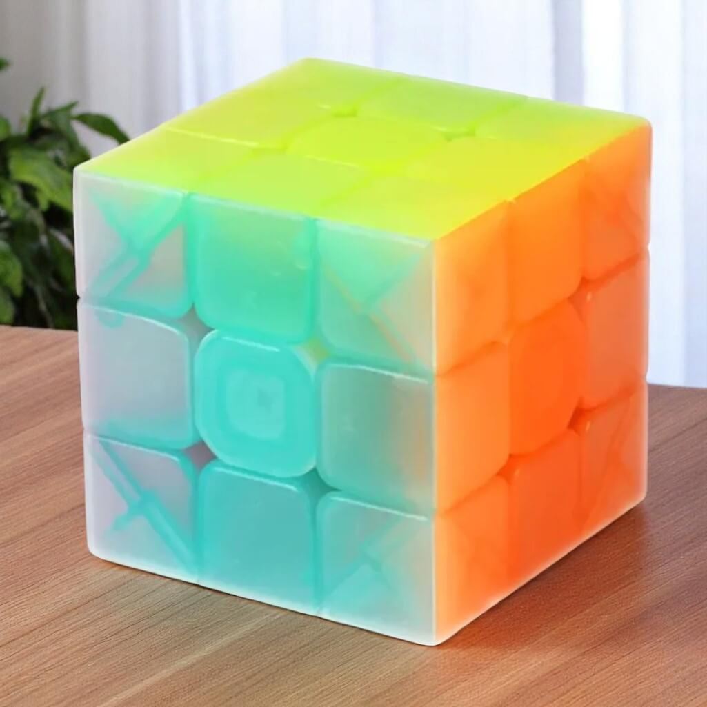 Transparenter Zauberwürfel