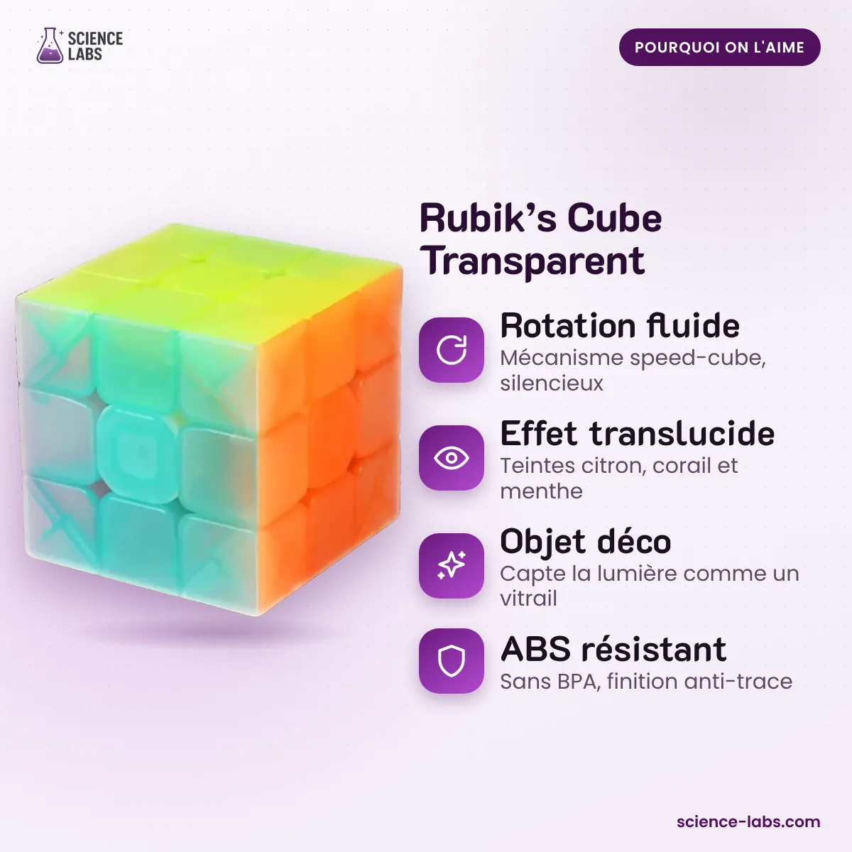 Transparenter Zauberwürfel Bild 3