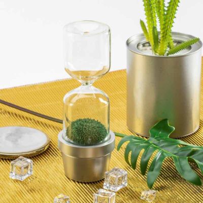 Magnetische Sanduhr Blumentopf Bild 2