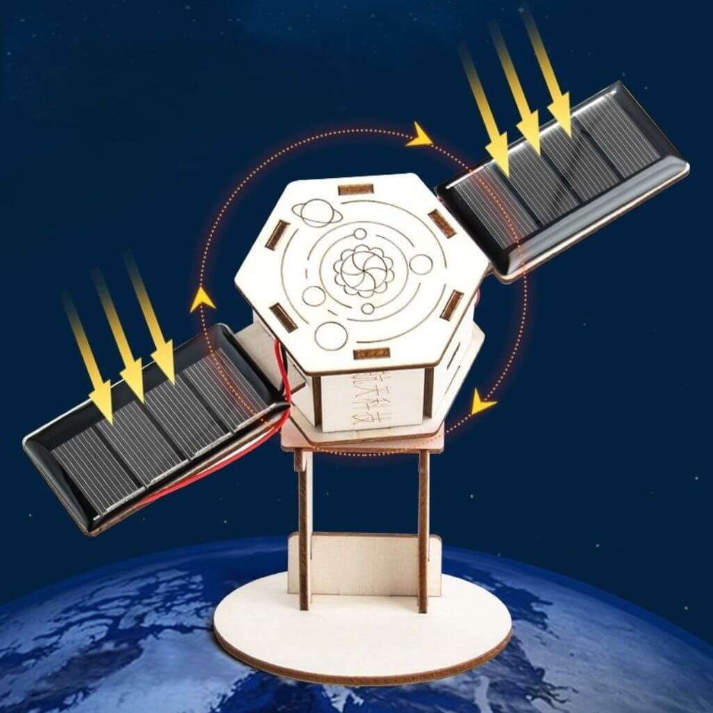 Solar Satellit Bausatz Bild 2
